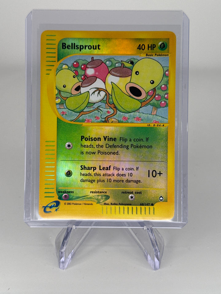Pokemon TCG 2002 Bellsprout Aquapolis Reverse Holo, 68/147