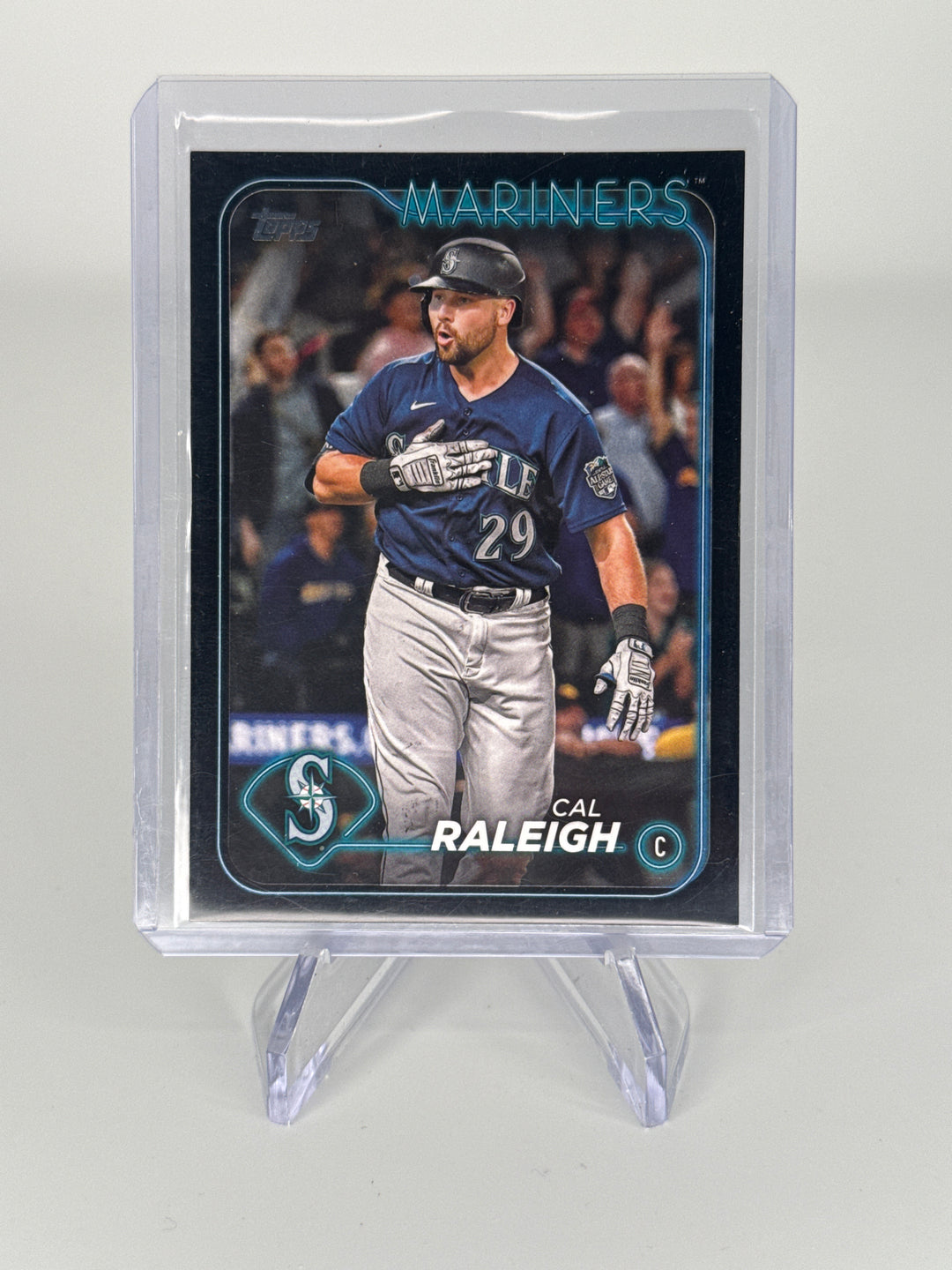 Cal Raleigh 2024 Topps Series One Black, 36/73