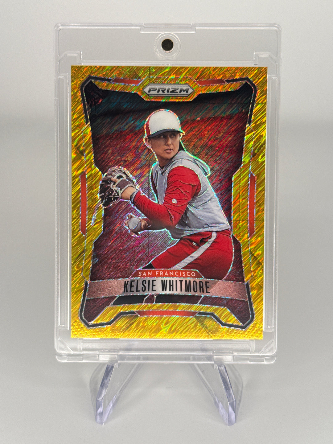 Kelsie Whitmore 2026 Panini Prizm Gold Shimmer Prizm, 7/7