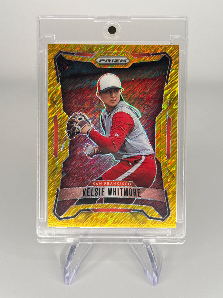 Kelsie Whitmore 2026 Panini Prizm Gold Shimmer Prizm, 7/7