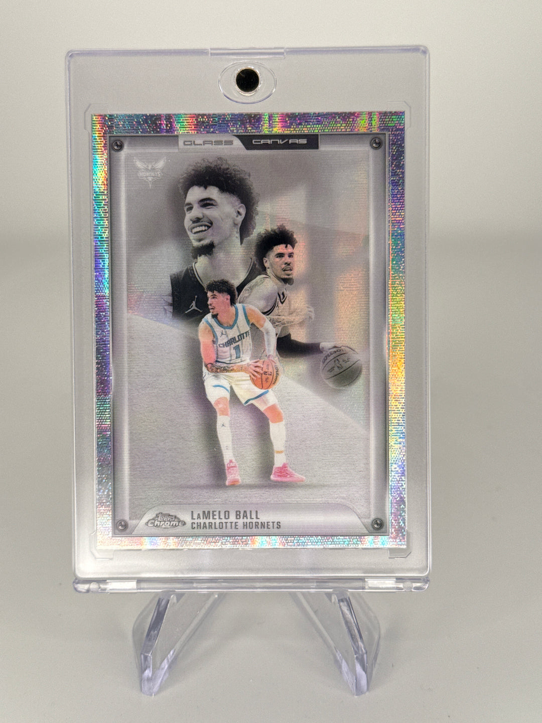 LaMelo Ball 2026 Topps Chrome Glass Canvas SSP Case Hit