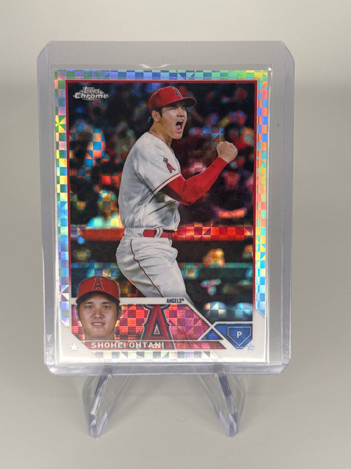 Shohei Ohtani 2023 Topps Chrome XFractor