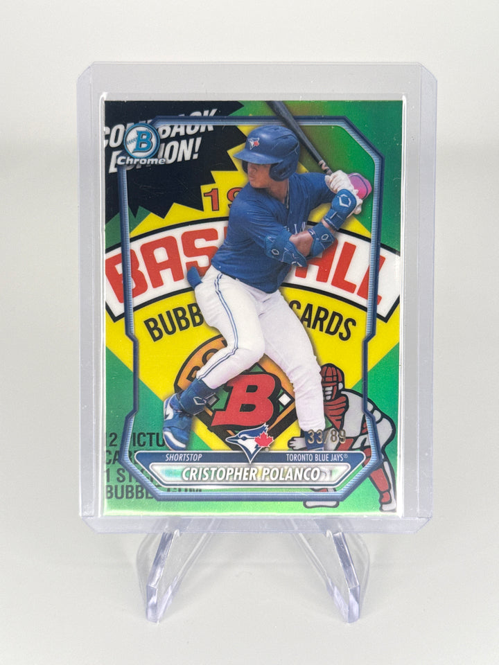 Cristopher Polanco 2026 Bowman Chrome Packfractor Refractor, 33/89