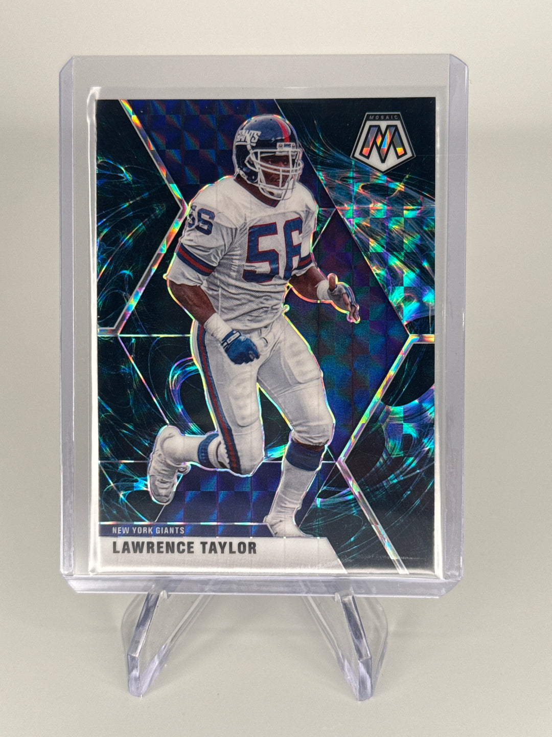Lawrence Taylor 2020 Panini Mosaic SSP Genesis