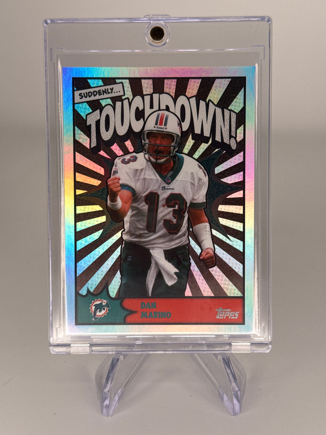 Dan Marino 2026 Topps Flagship Touchdown SSP Case Hit