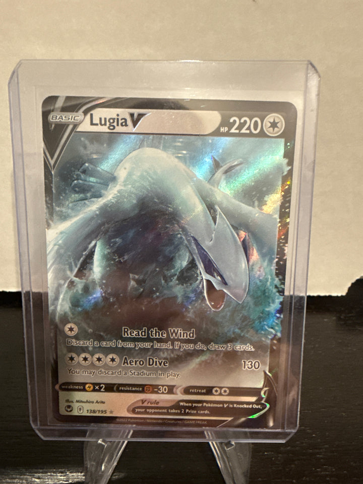 Pokemon TCG 2022 Lugia V Silver Tempest Holo Ultra Rare, 138/195