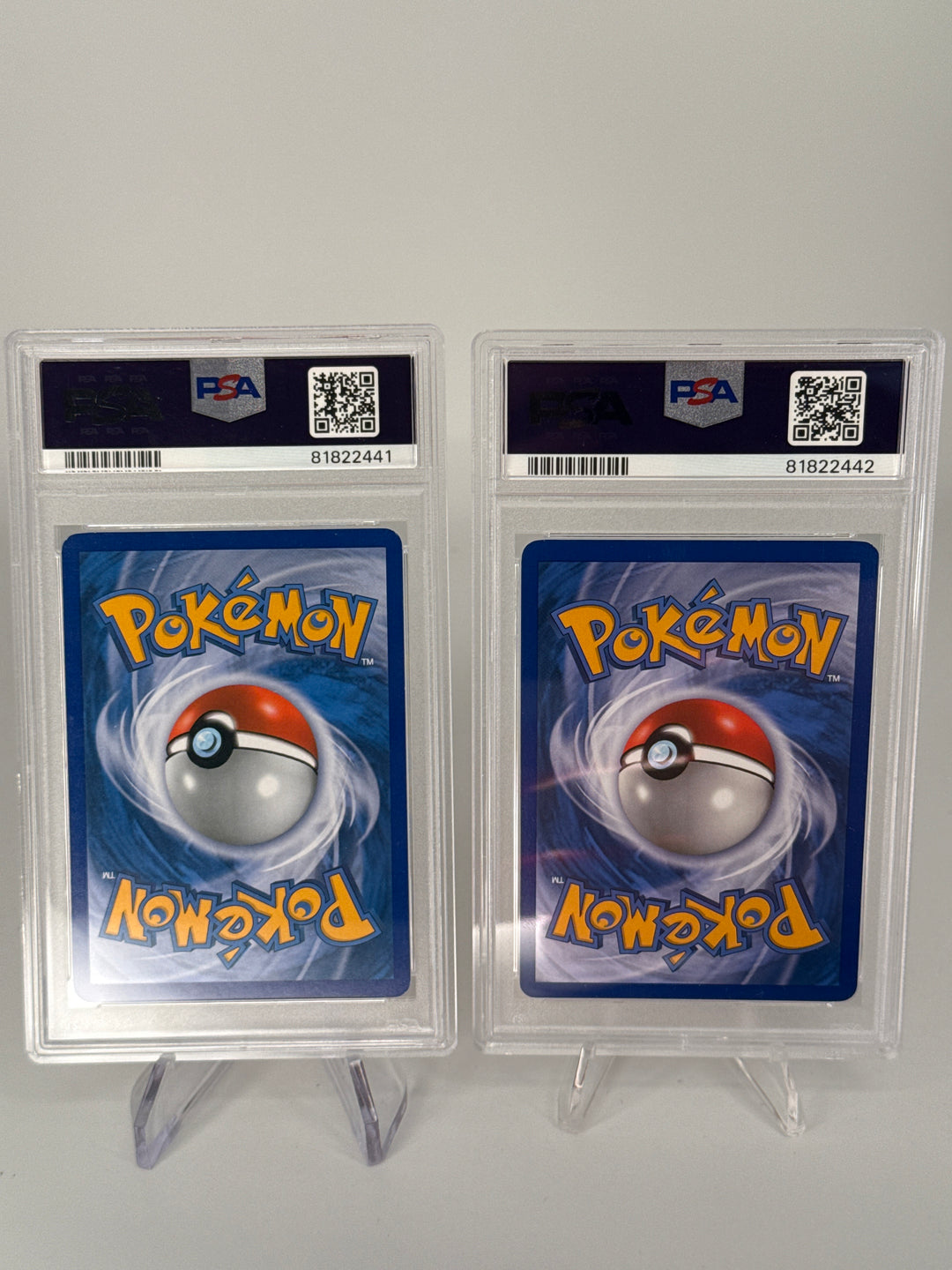 Pokemon TCG 2008 Charmander & Charmeleon  Diamond & Pearl Stormfront Holo, 101/100 & 102/100, PSA 8 (Sold as Pair)