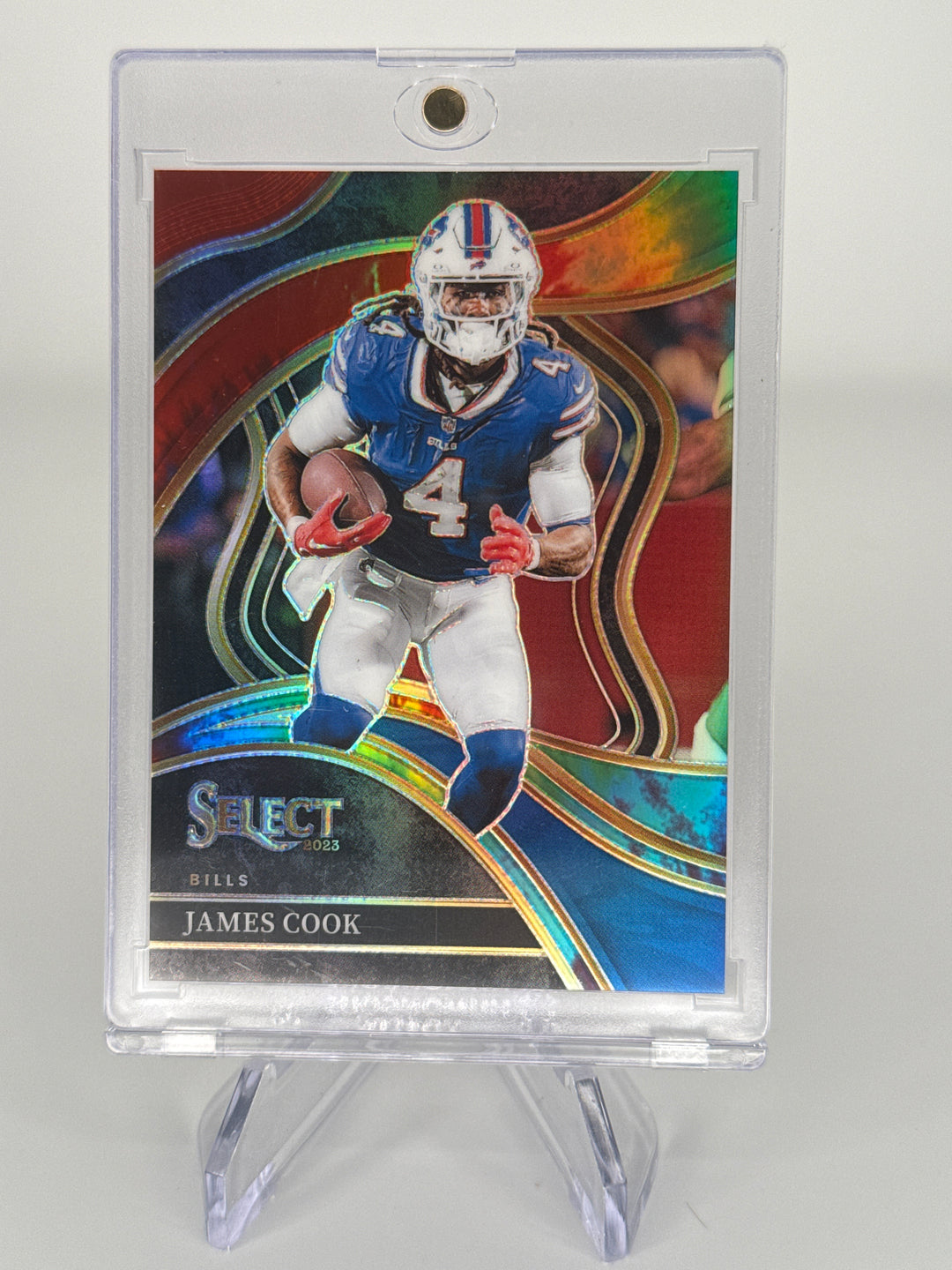 James Cook 2023 Panini Select Tie Die Prizm, 23/25