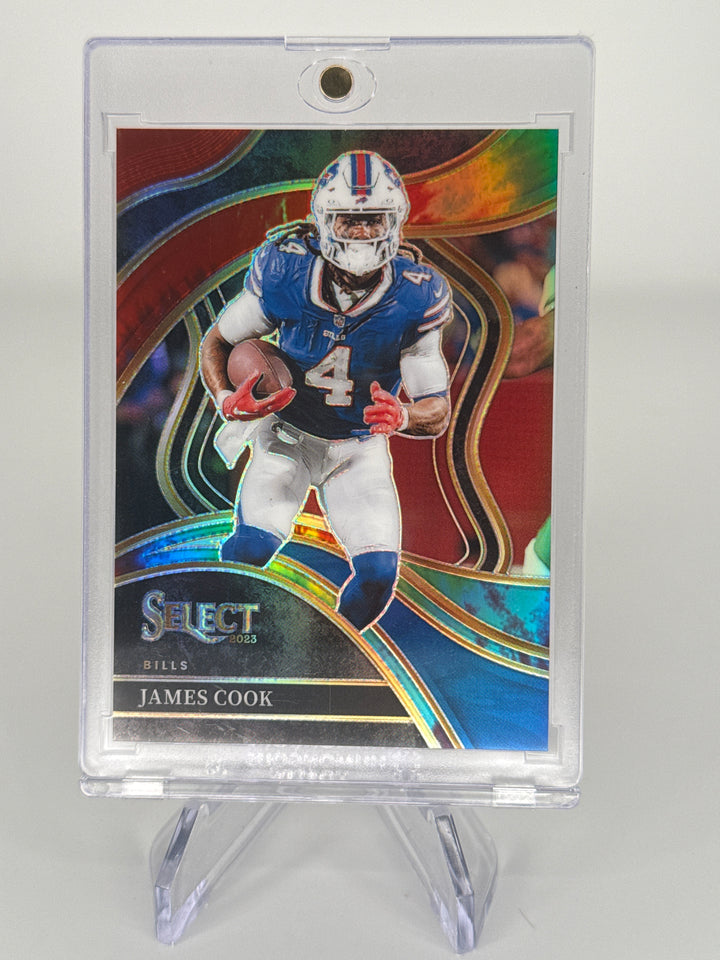 James Cook 2023 Panini Select Tie Die Prizm, 23/25