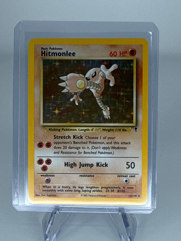 Pokemon TCG 2002 Hitmonlee Legendary Collection Holo, 13/110