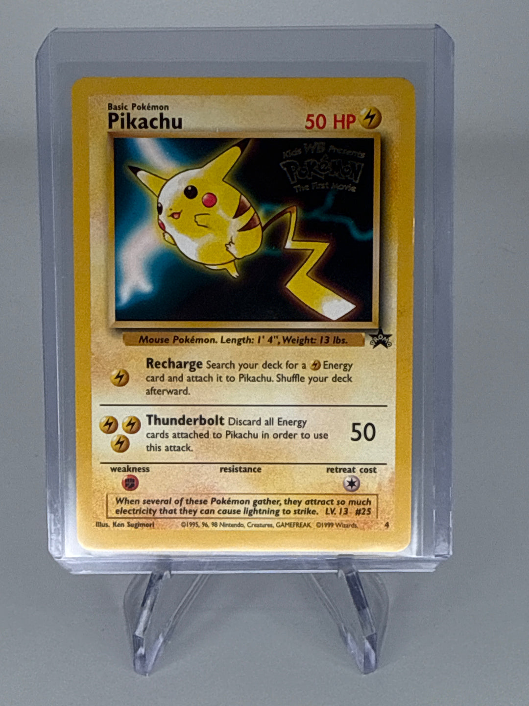 Pokémon TCG 1999 Pikachu Movie Promo, 4