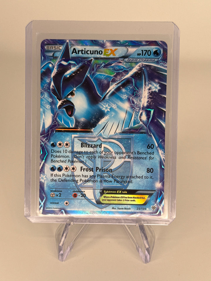 Pokemon TCG 2012 Articuno EX Black & White Plasma Storm Holo, 25/135