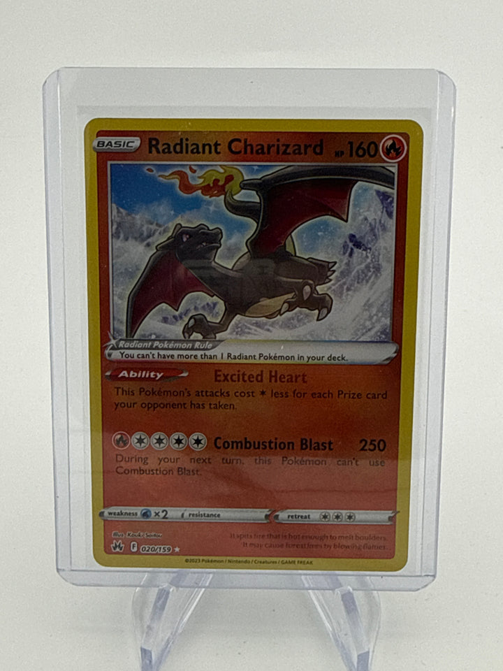 Pokemon TCG 2023 Radiant Charizard Crown Zenith, 020/159