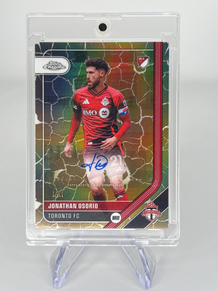 Jonathan Osorio 2026 Topps Chrome MLS Roman Numeral SSP Auto, I/XI