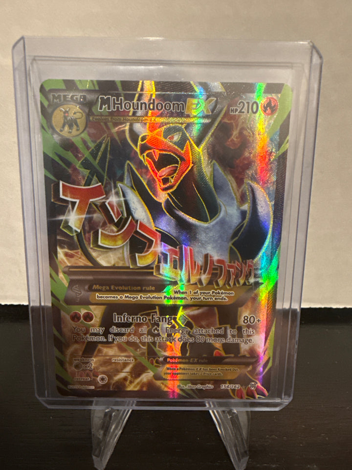 Pokemon TCG 2015 Mega Houndoom EX XY Breakthrough Full Art, 154/162