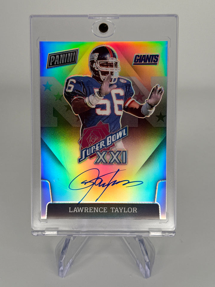 Lawrence Taylor 2020 Panini Super Bowl Auto