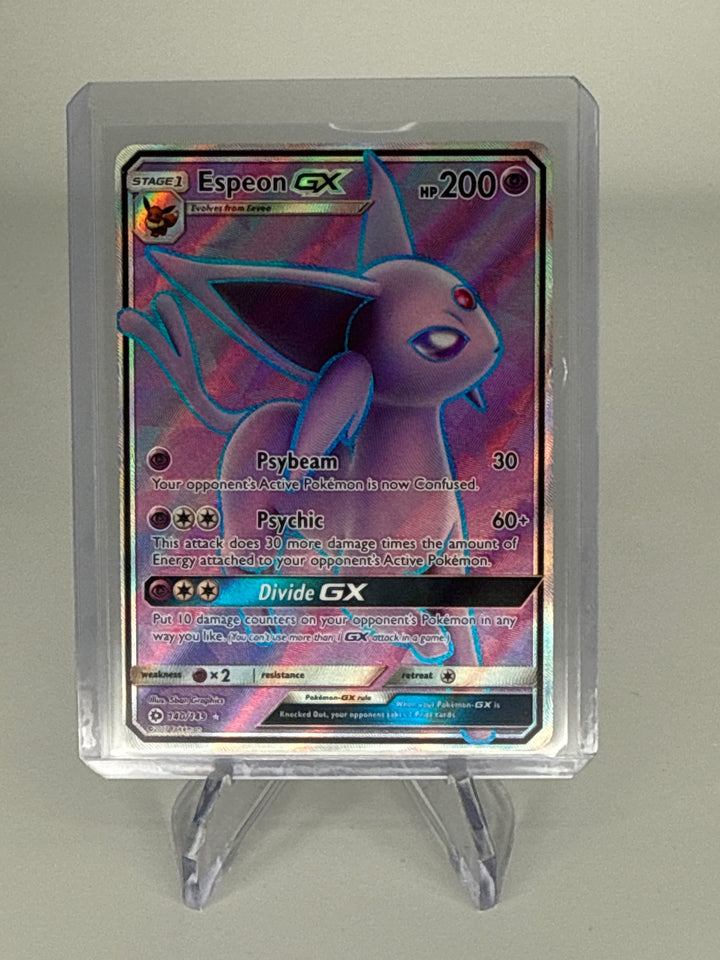 Pokemon TCG 2017 Espeon GX Sun & Moon Full Art Ultra Rare, 140/149