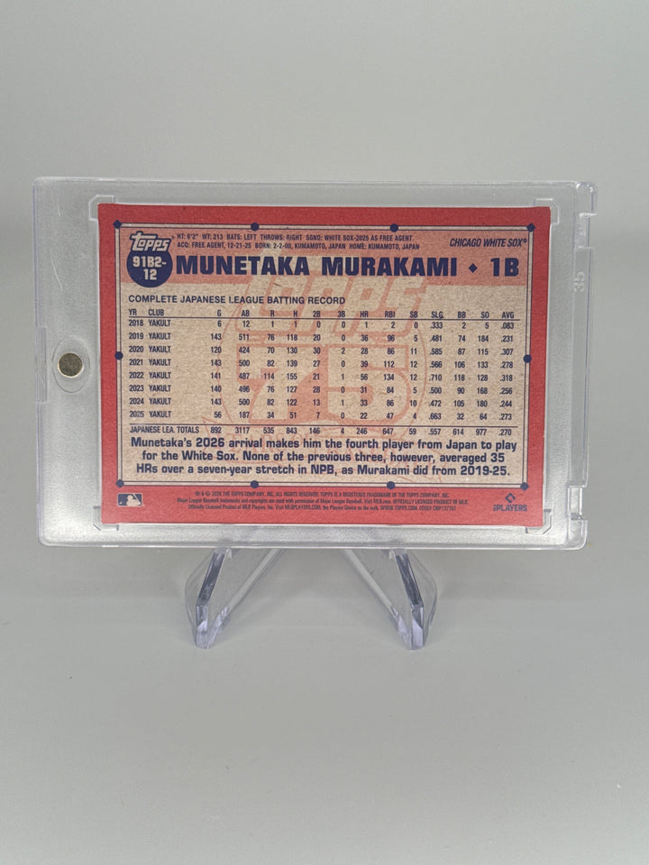 Munetaka Murakami 2026 Topps Series 2 1991 Orange Rookie, 19/25