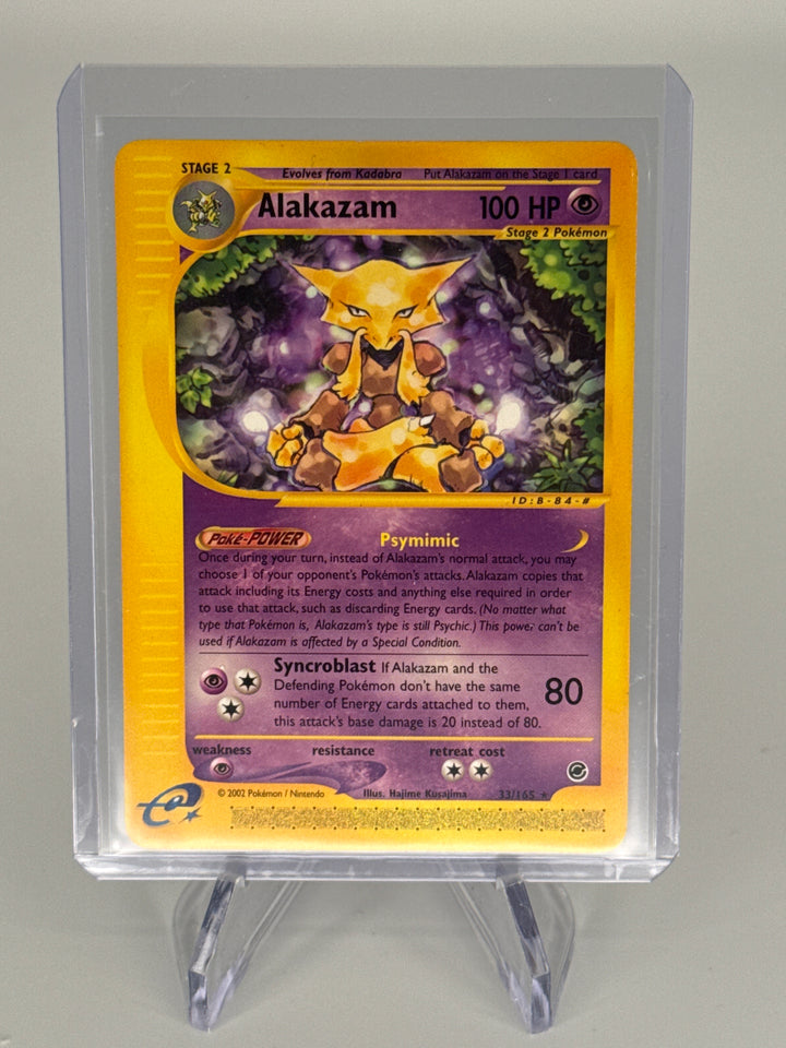 Pokemon TCG 2002 Alakzam Expedition, 33/165