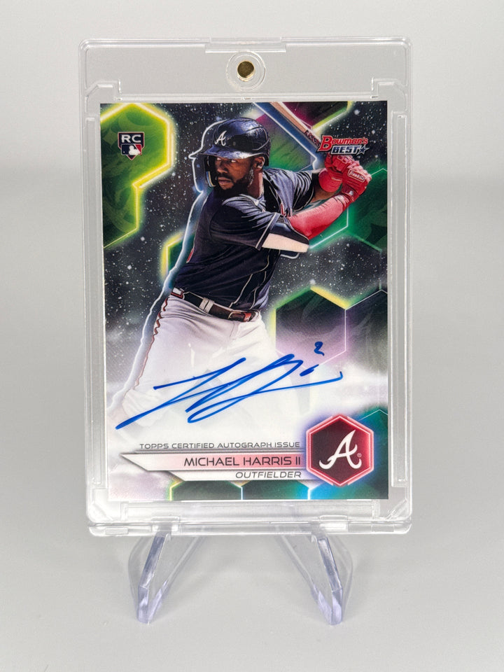 Michael Harris 2023 Bowman's Best, Best of 2023 Rookie Auto