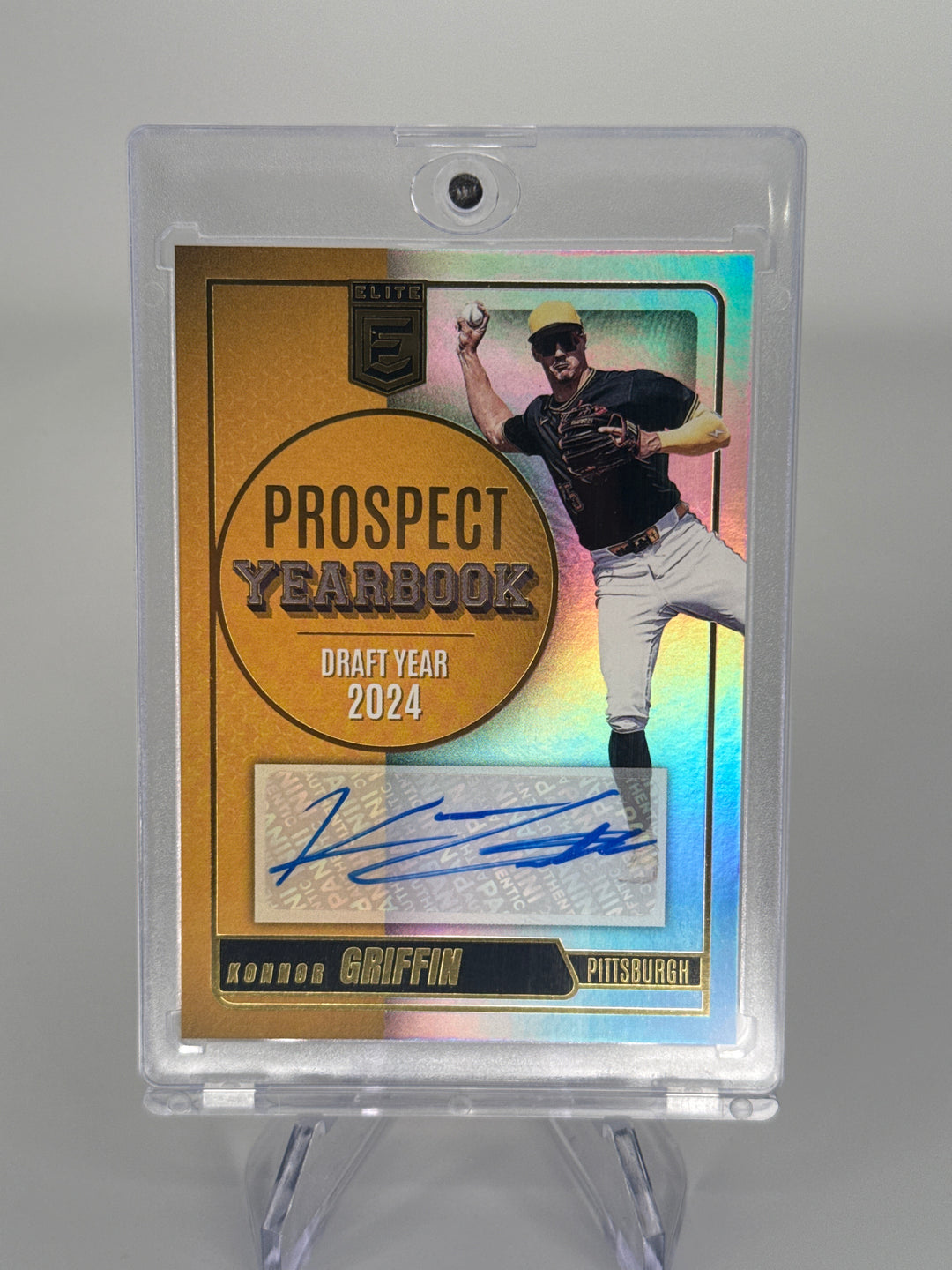Konnor Griffin 2026 Panini Elite Prospect Yearbook Auto