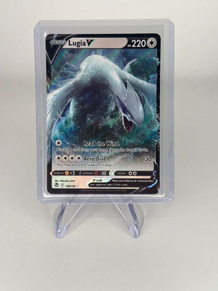 Pokemon TCG 2022 Lugia V Silver Tempest Holo Ultra Rare, 138/195