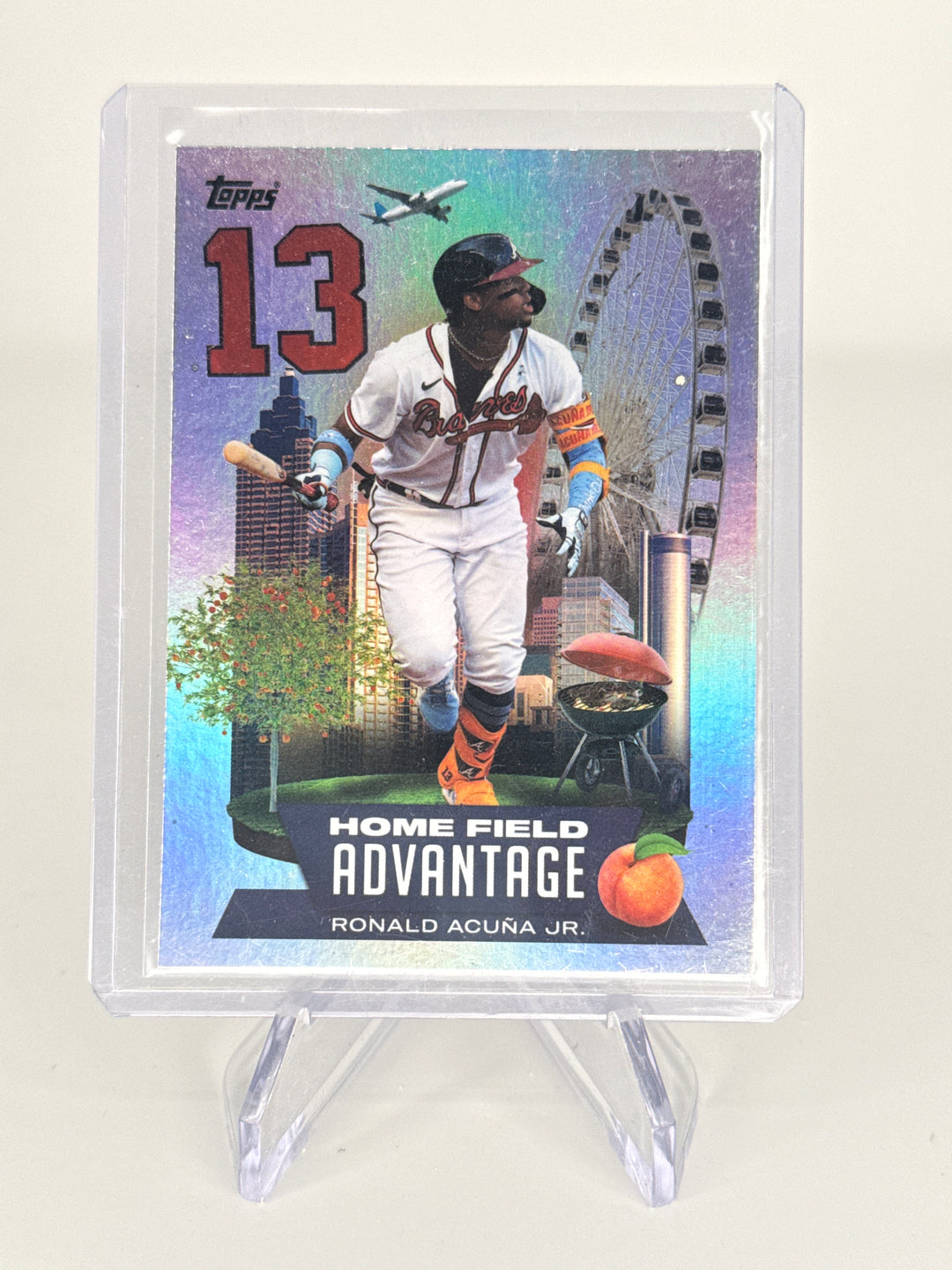 Ronald Acuna Jr. 2022 Topps Home Field Advantage SSP