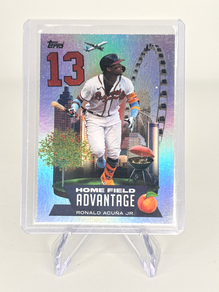 Ronald Acuna Jr. 2022 Topps Home Field Advantage SSP