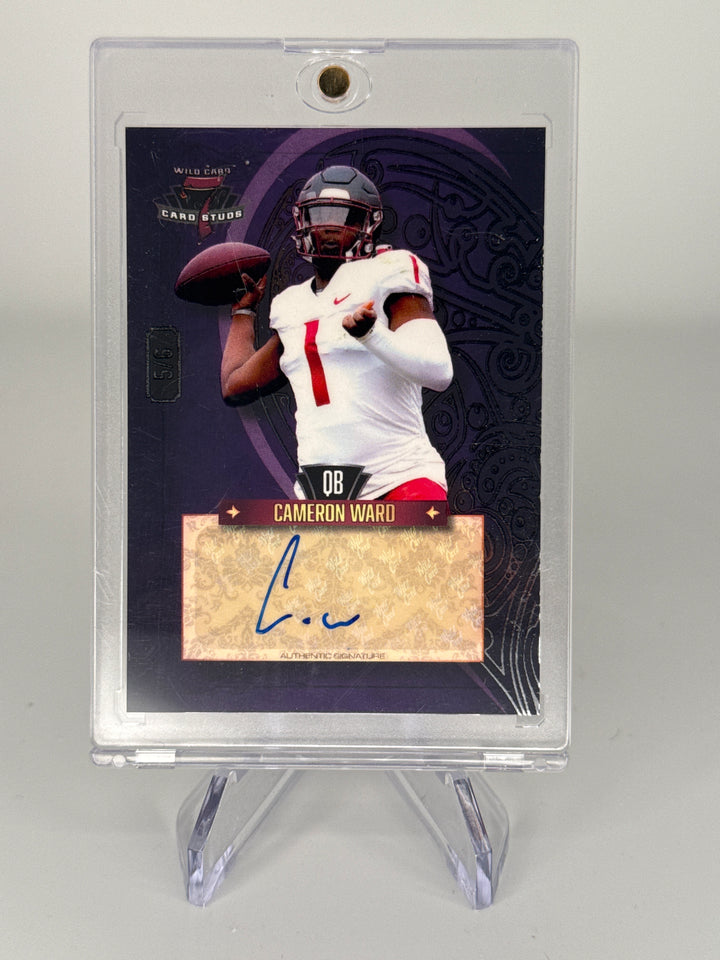 Cameron Ward 2023 Wild Card Matte Auto, 5/6