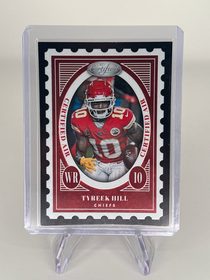 Tyreek Hill 2021 Panini Certified Air SSP Case Hit