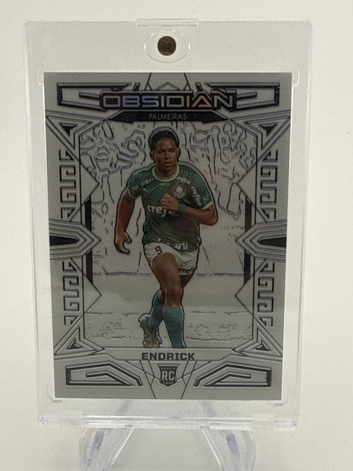 Endrick 2023-2024 Panini Obsidian Contra Rookie, 3/9