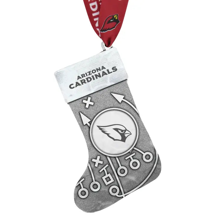 Arizona Cardinals Playbook Stocking Ornament