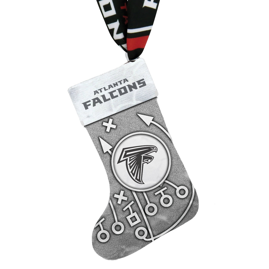Atlanta Falcons Playbook Stocking Ornament