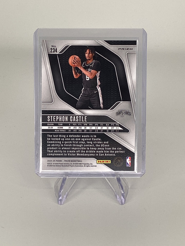 Stephon Castle 2024 Panini Prizm Hyper Prizm Rookie