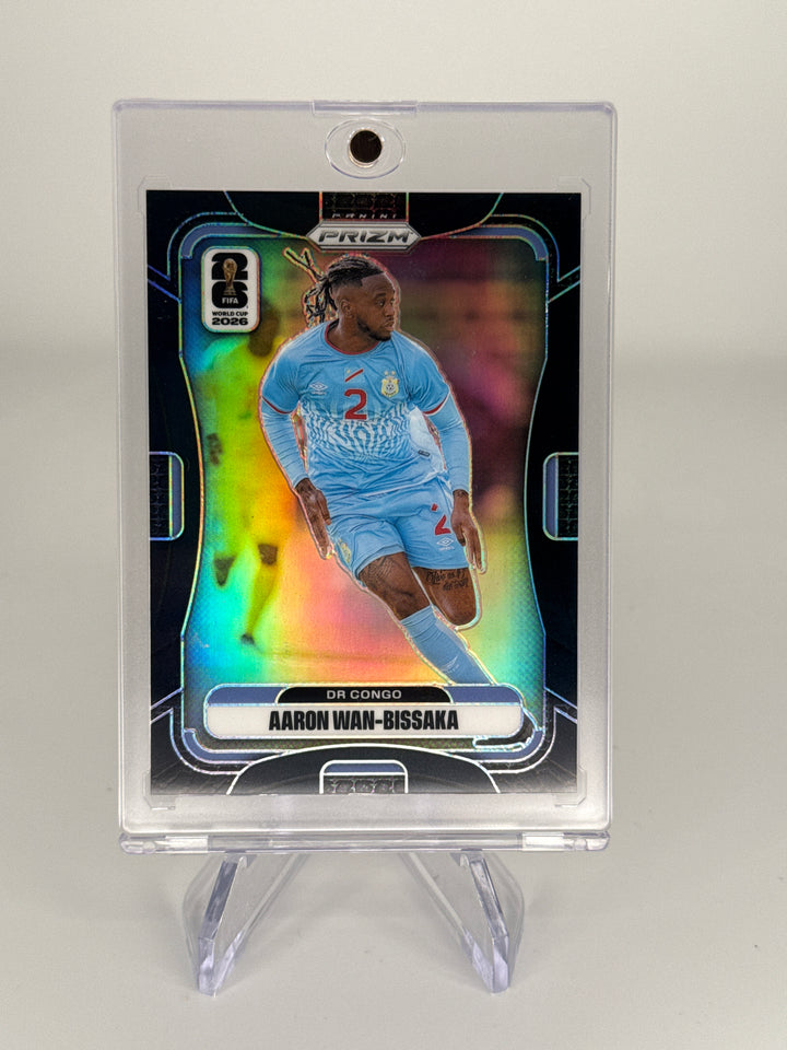 Aaron Wan-Bissaka 2026 Panini Prizm World Cup Black Prizm, 1/1