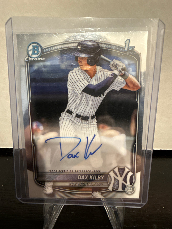 Dax Kilby 2025 Bowman Chrome 1st Prospect Auto