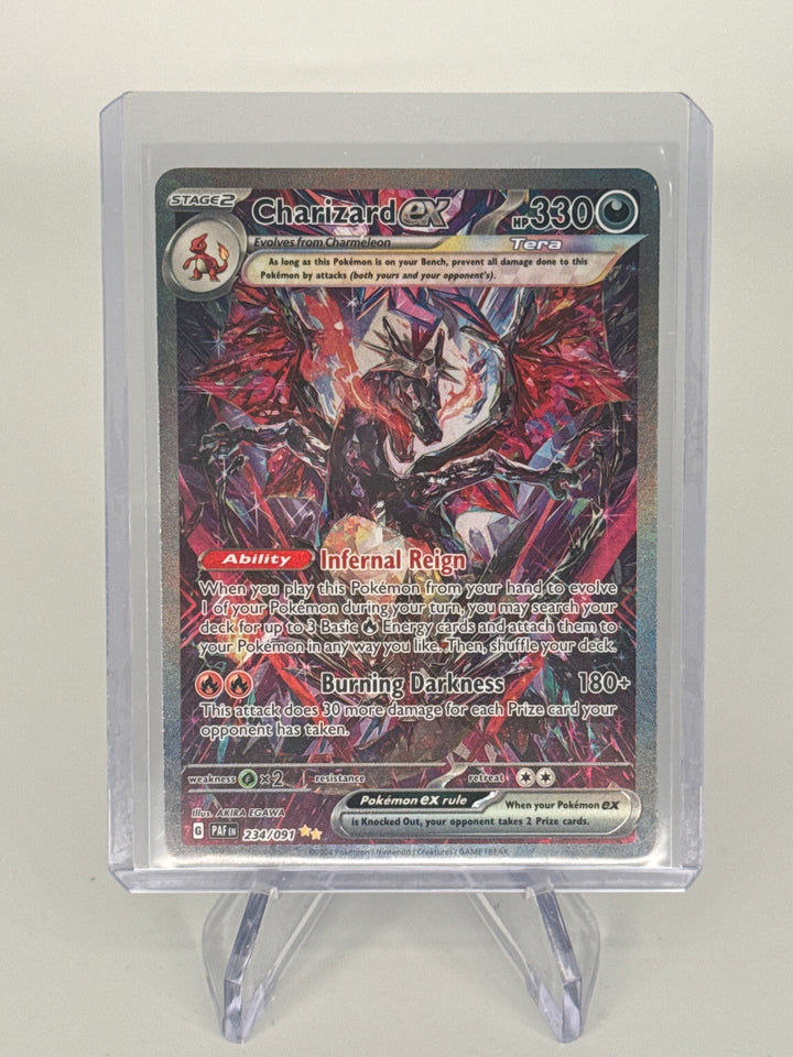 Pokémon TCG 2024 Charizard EX Paldean Fates Special Illustration Rare, 234/091