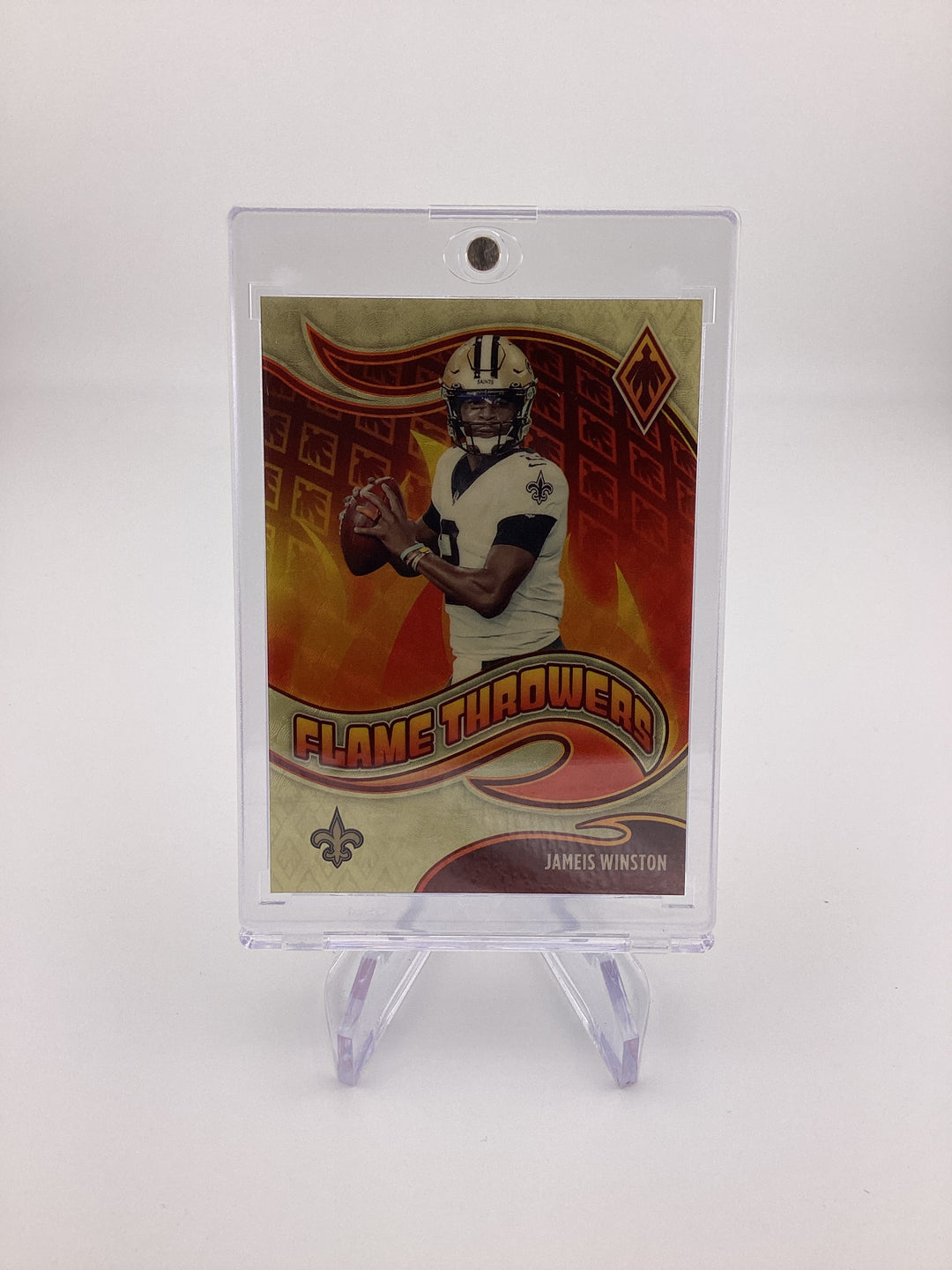 Jameis Winston 2021 Panini Phoenix Flame Throwers 1/1 Gold Vinyl