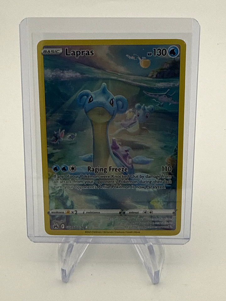 Pokemon TCG 2023 Lapras Crown Zenith Galarian Gallery, GG05/GG70