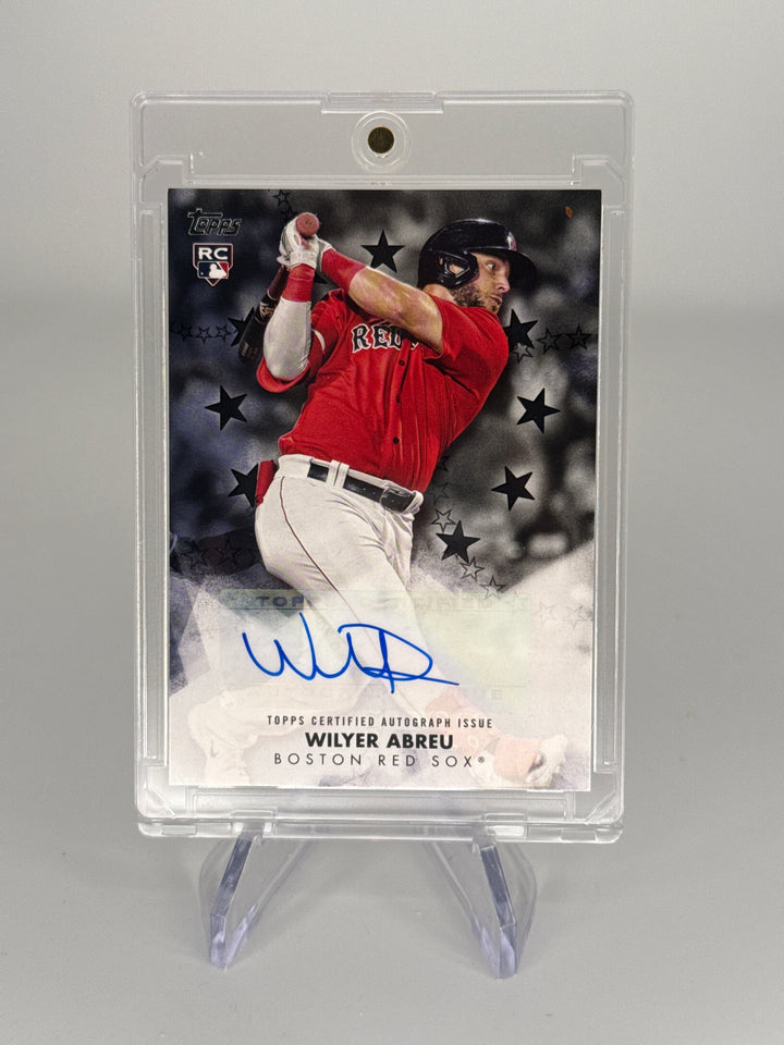 Wilyer Abreu 2024 Topps Baseball Stars Rookie Auto, 158/199