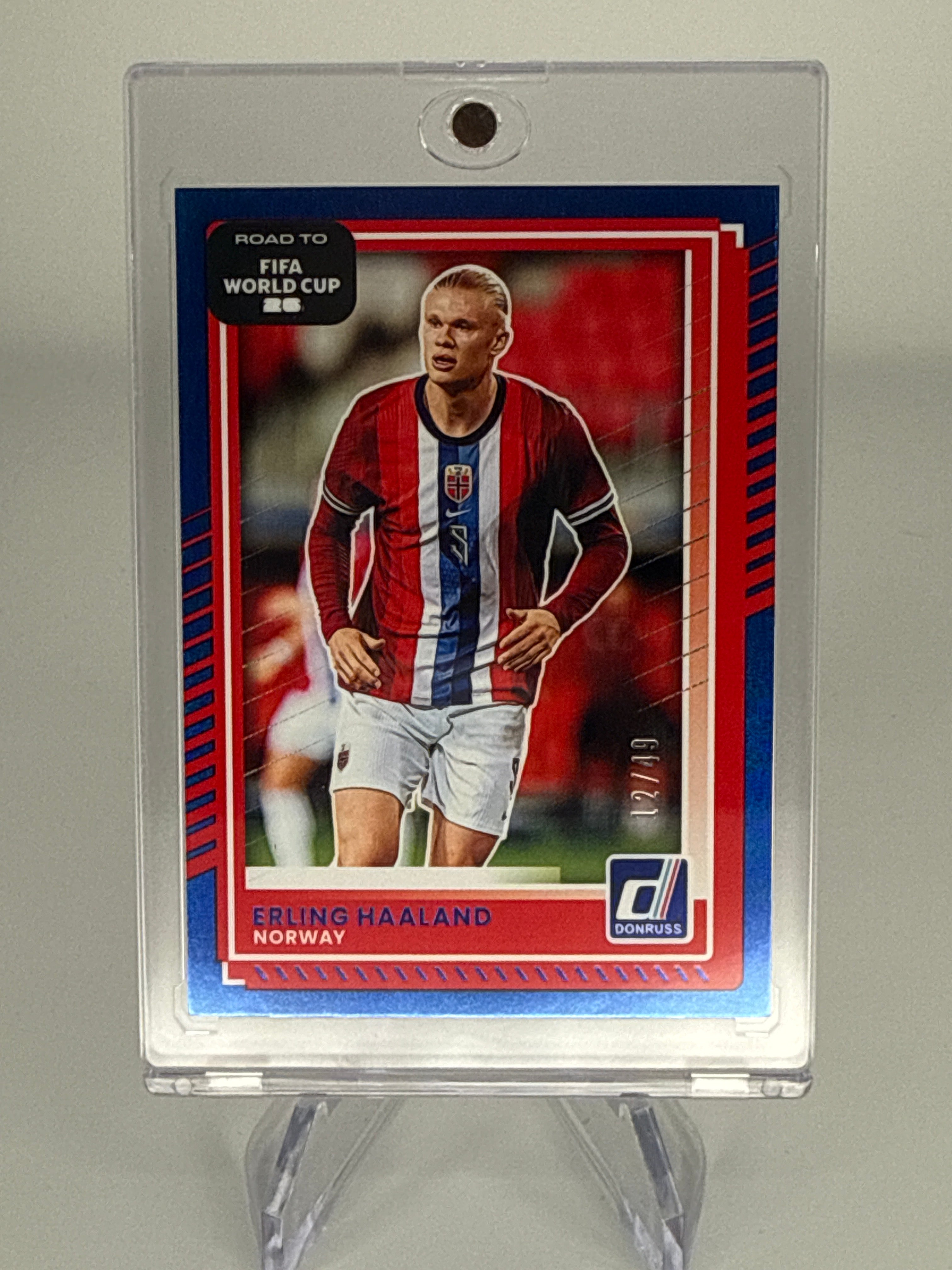 Erling Haaland 2025-2026 Panini Donruss Road to FIFA World Cup