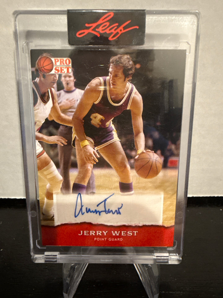 Jerry West 2022 Leaf Pro Set Auto