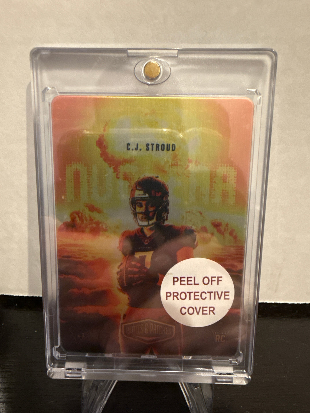 CJ Stroud 2023 Panini Plates & Patches Nuclear SSP Case Hit Rookie