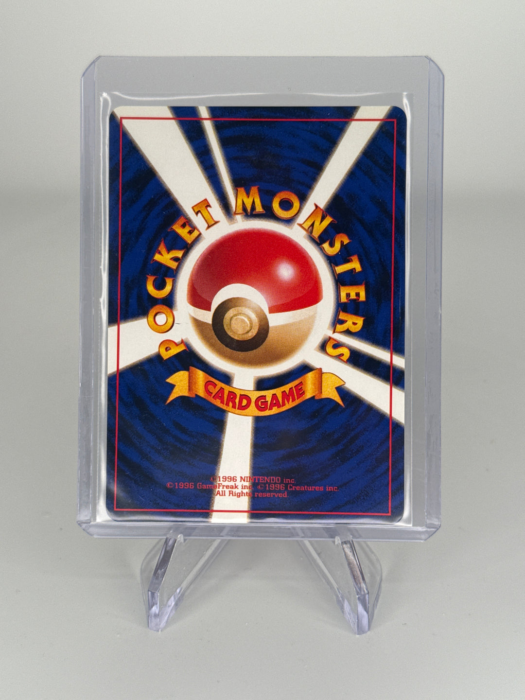 Pokemon TCG 2000 Japanese Sabrina's Jynx Base Set Banned Art, 124