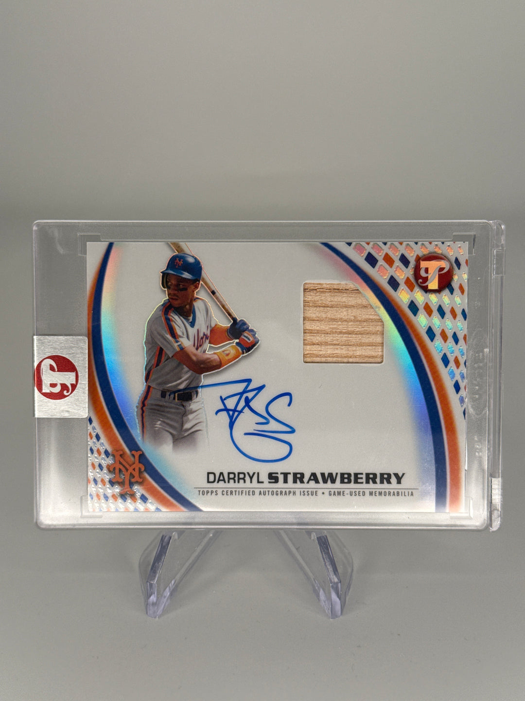 Darryl Strawberry 2026 Topps Pristine Pieces Auto Relic