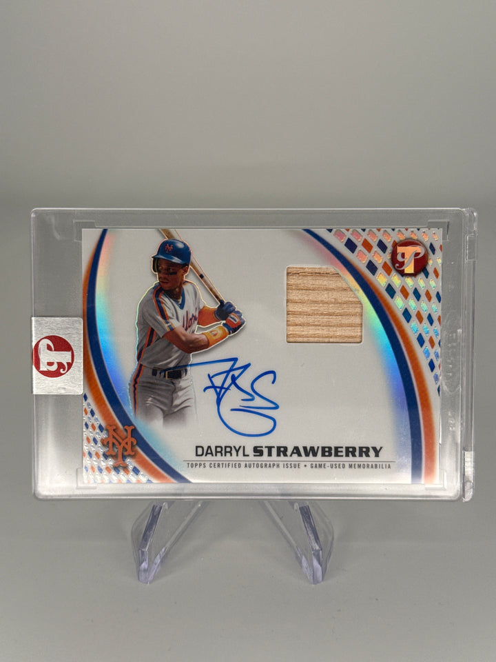 Darryl Strawberry 2026 Topps Pristine Pieces Auto Relic