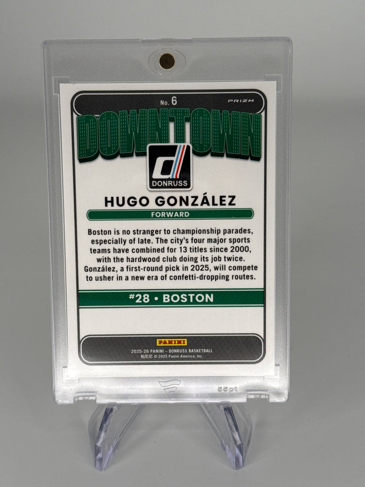 Hugo Gonzalez 2025 Panini Donruss Downtown SSP Case Hit Rookie