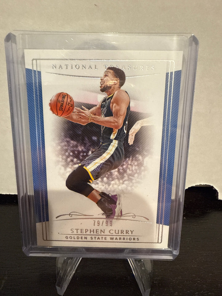 Stephen Curry 2018 Panini National Treasures, 79/99