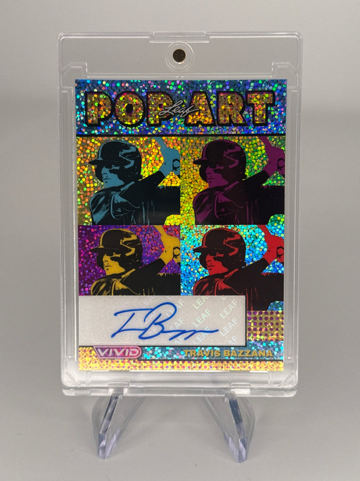 Travis Bazzana 2024 Leaf Vivid Pop Art Auto, 10/10