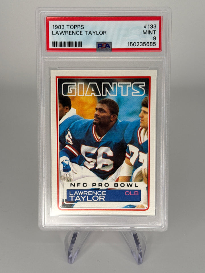 Lawrence Taylor 1983 Topps, PSA 9 Mint